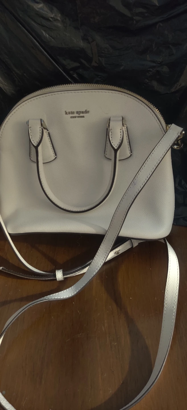 White Kate Spade bag. Size S/M