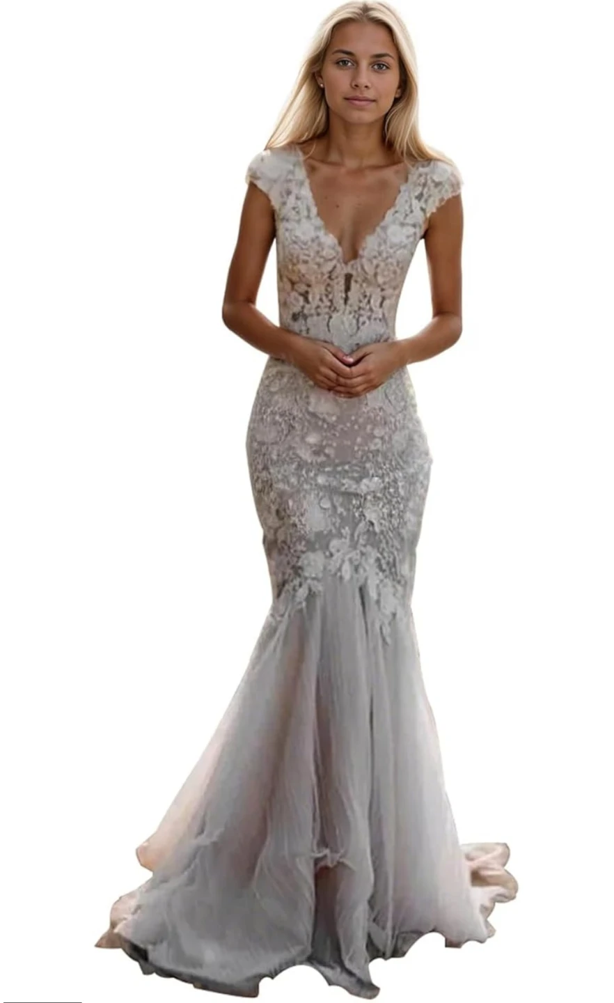 Lace Mermaid Wedding Dress