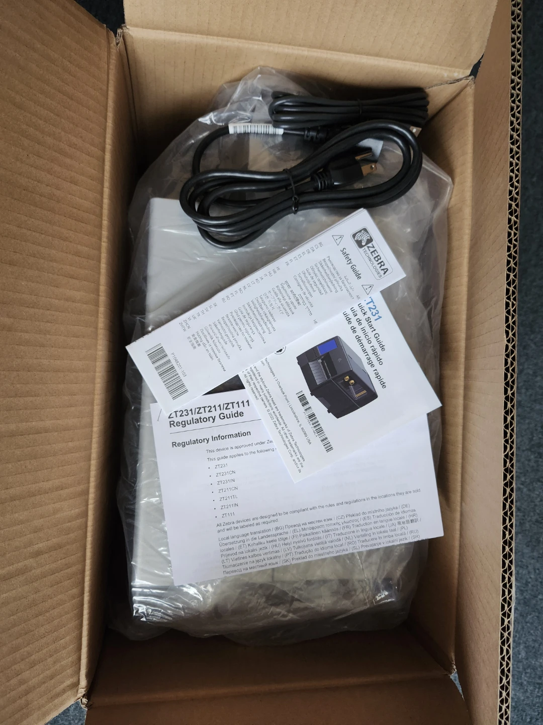 Zebra ZT231 Industrial Barcode Printer - photo 4