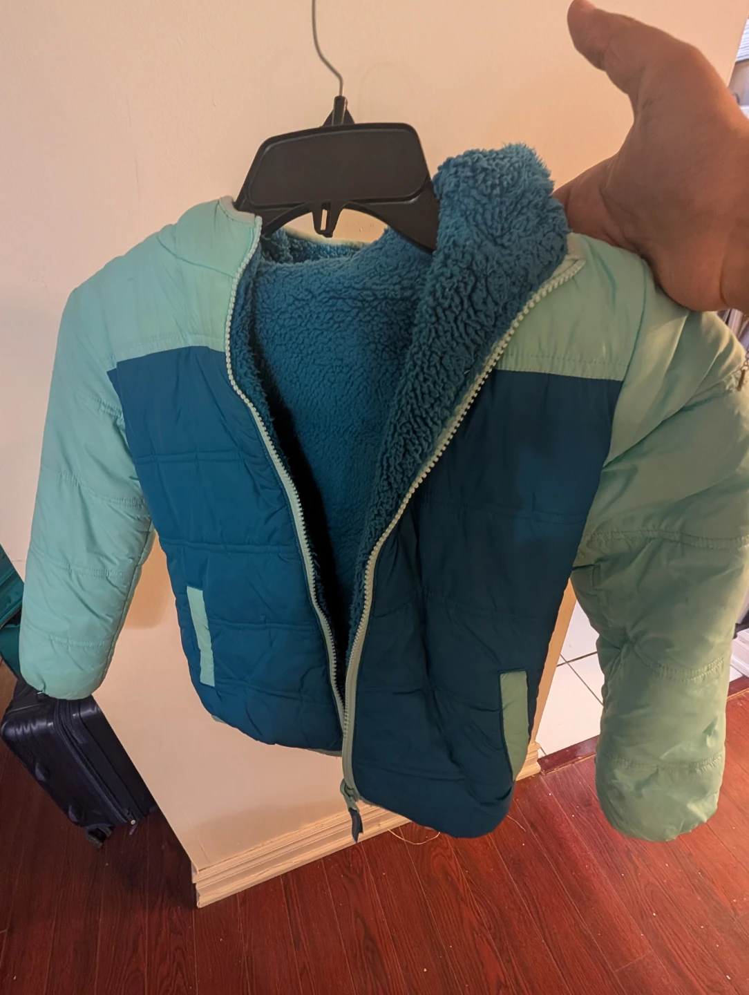 Eddie Bauer Puffer Jacket - Teal/Blue - photo 4