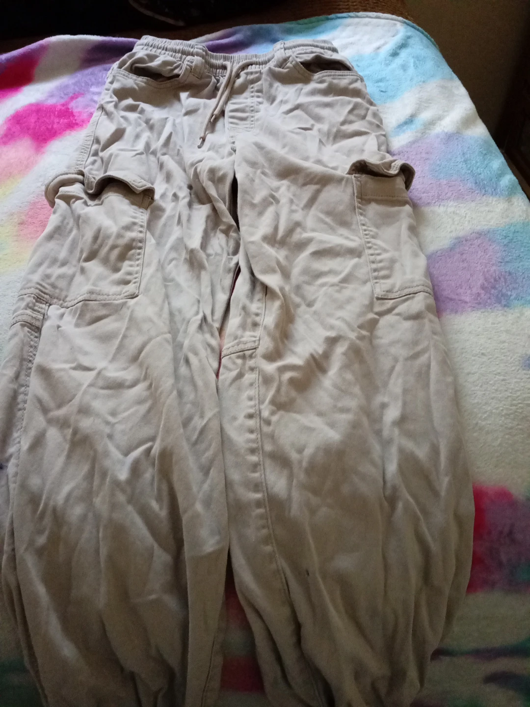 Boys Cargo Pants - Khaki