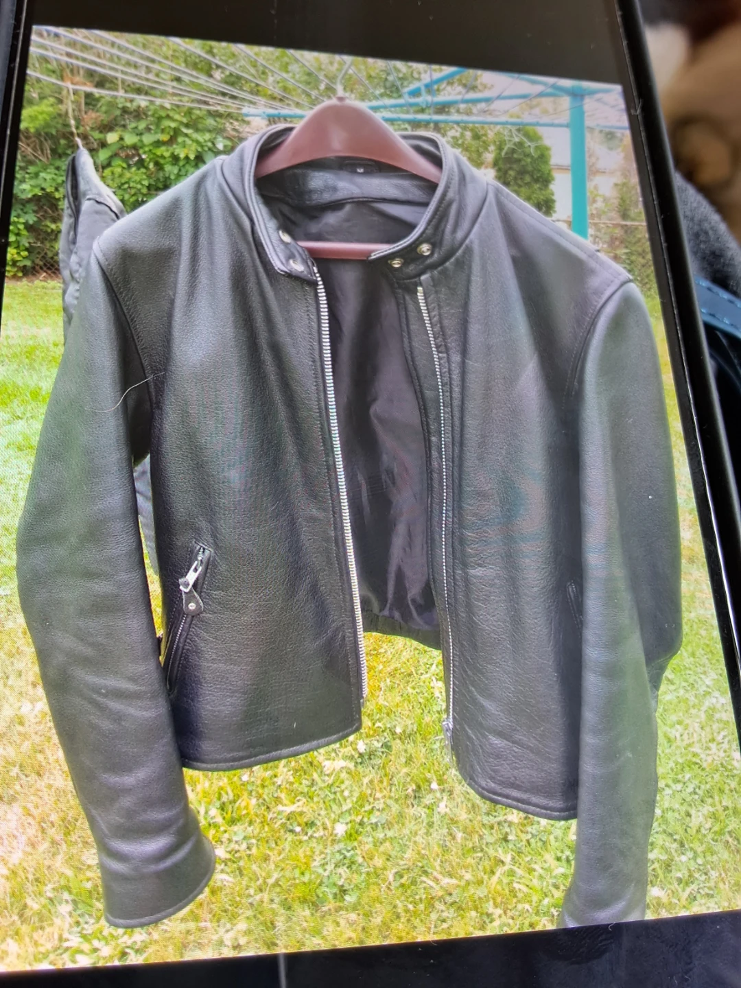 Vintage Motorcycle Leather Jacket