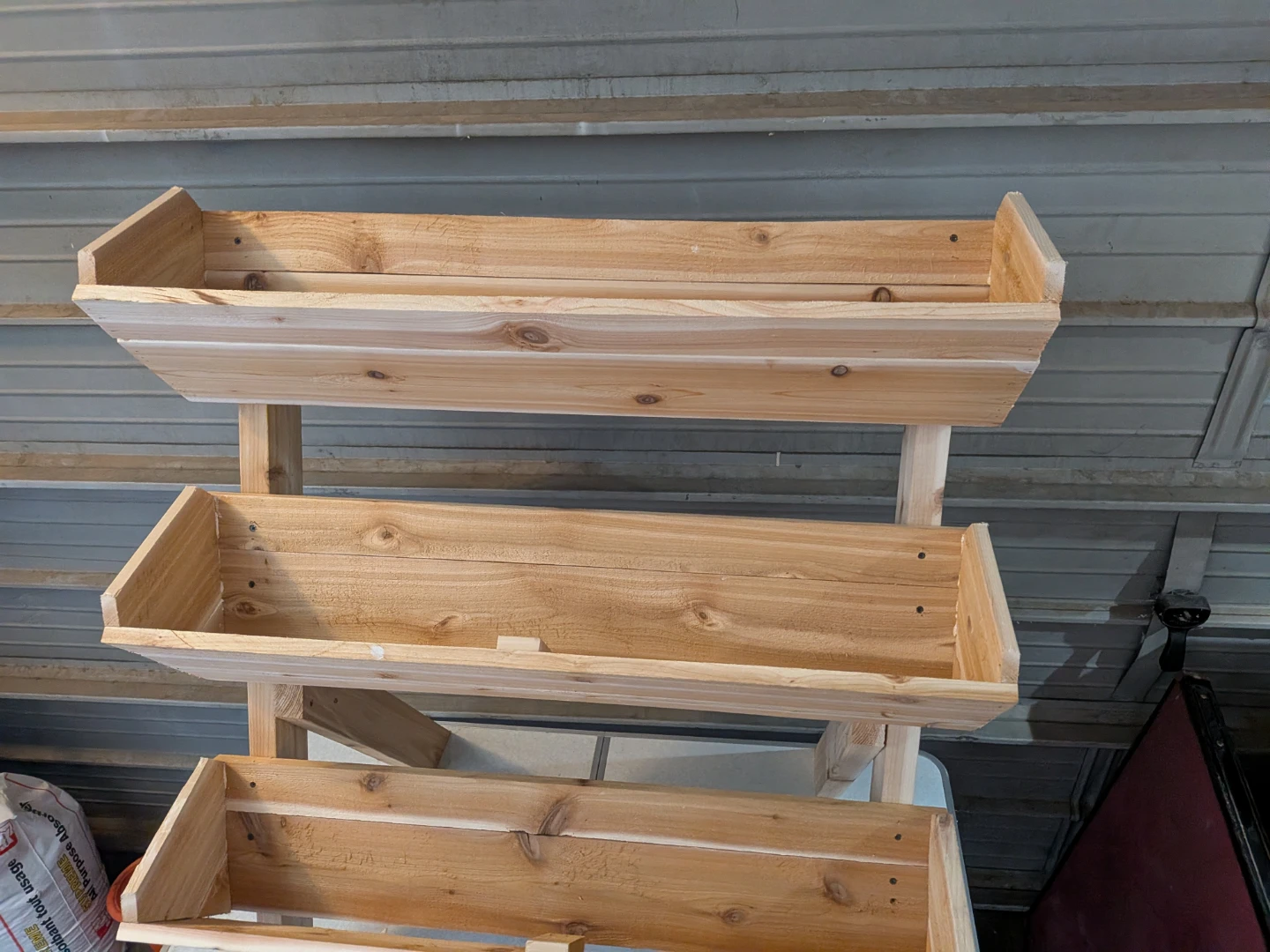 Cedar 3-Tier Vertical Planter