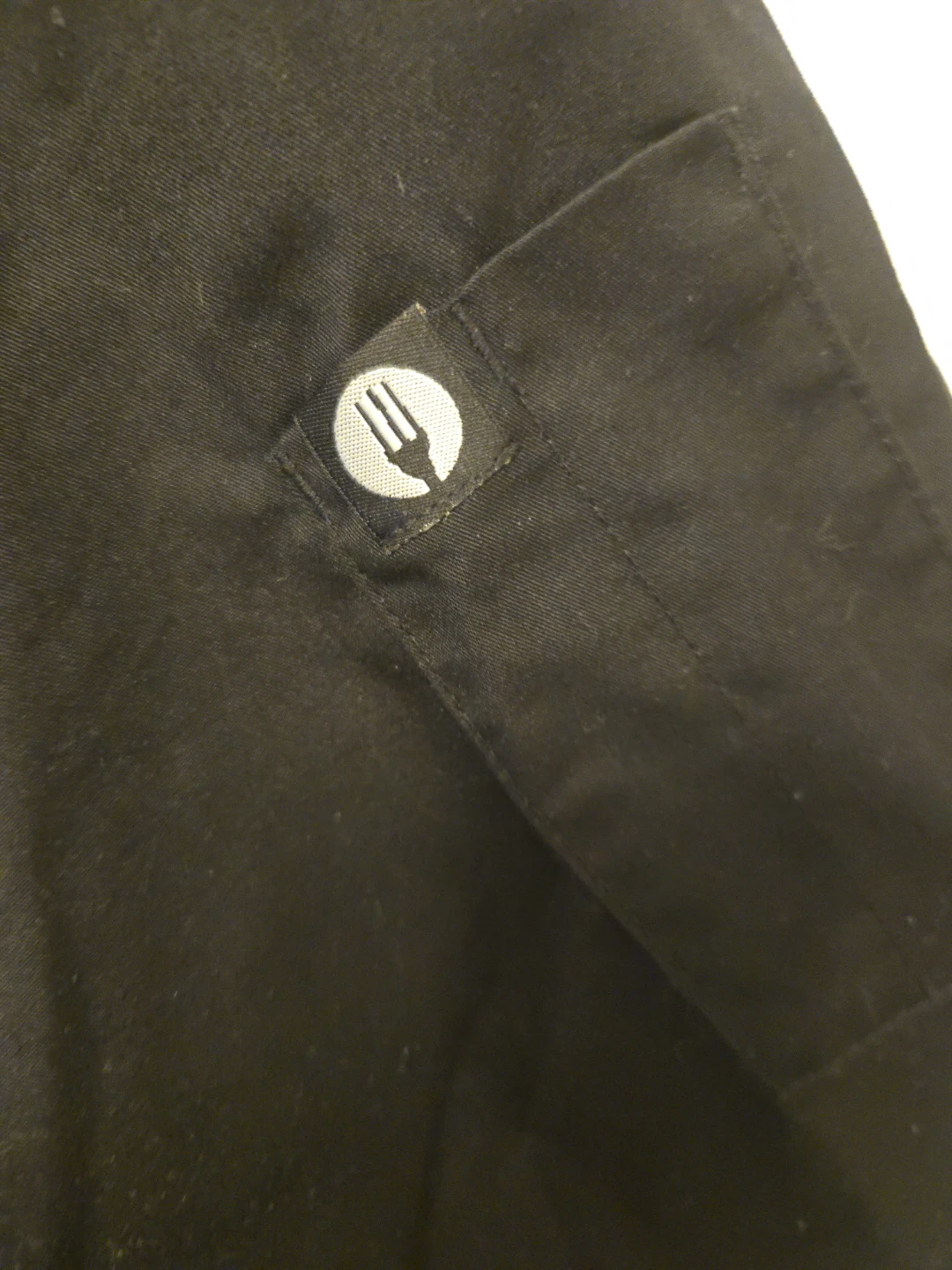 Chef Works Black Chef Coat - 3XL - photo 3