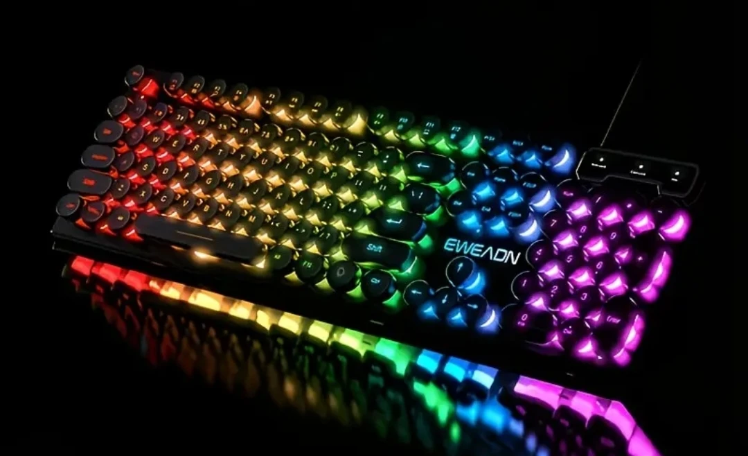 EWEADN Retro Mechanical Keyboard