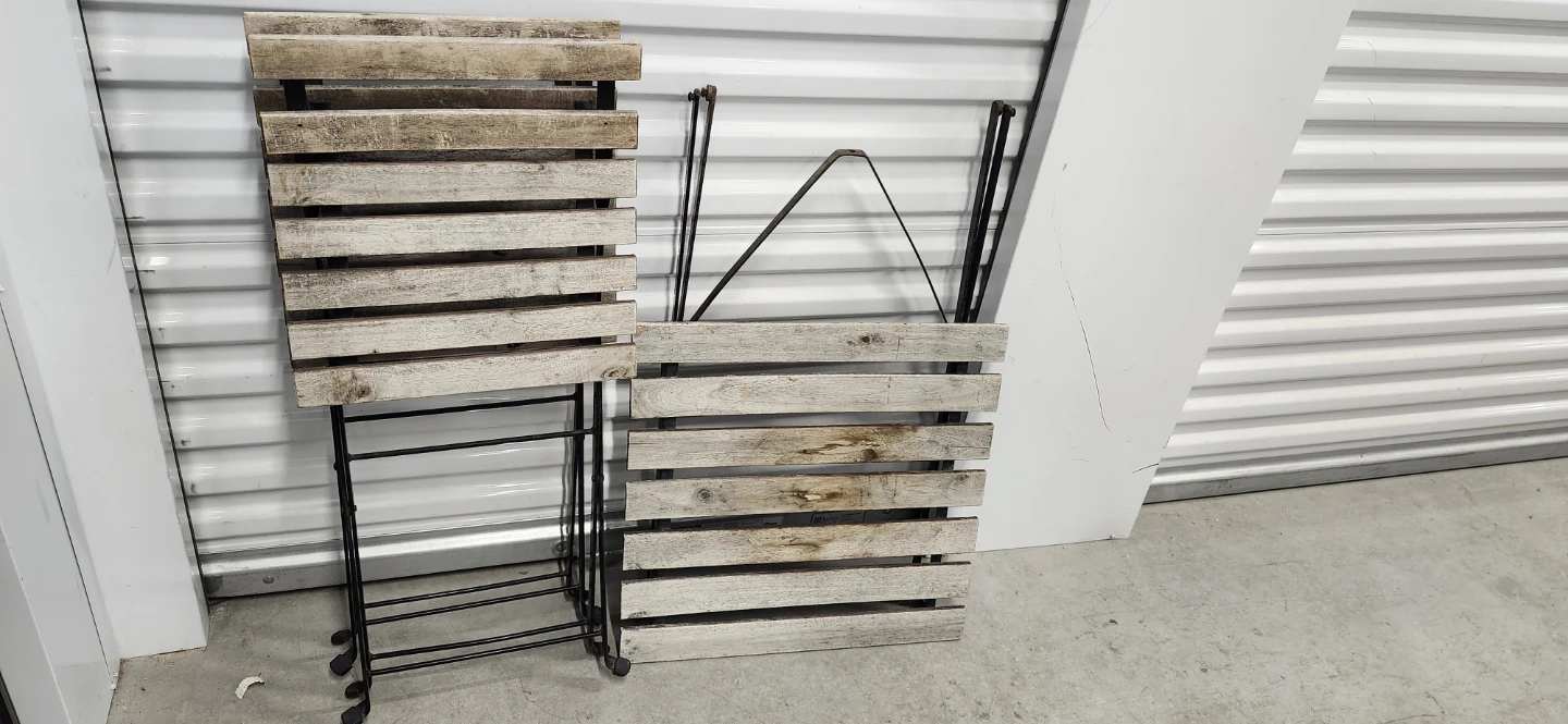 Ikea outdoor table with 2 chairs - photo 4