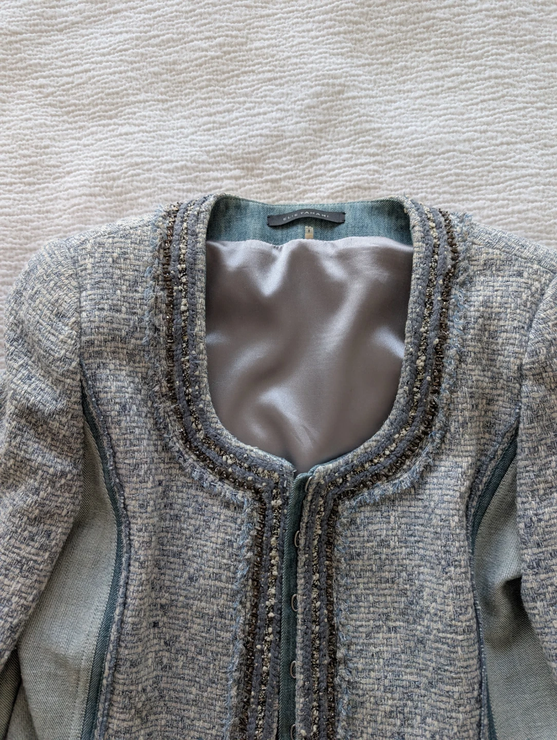 Elie Tahari Tweed Jacket - photo 3