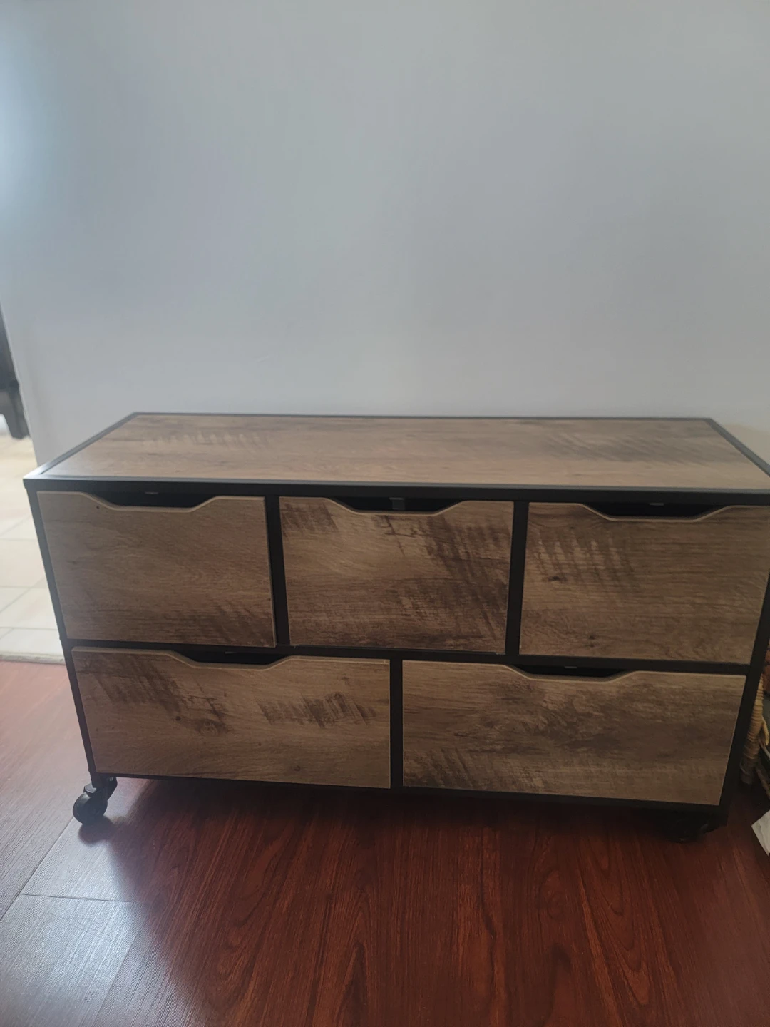 5-Drawer Rolling Dresser