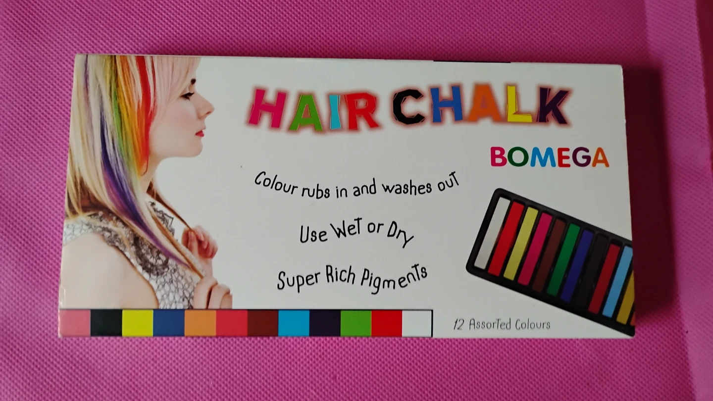 🌱BOMEGA Hair Chalk - 12 Assorted Colours - photo 2