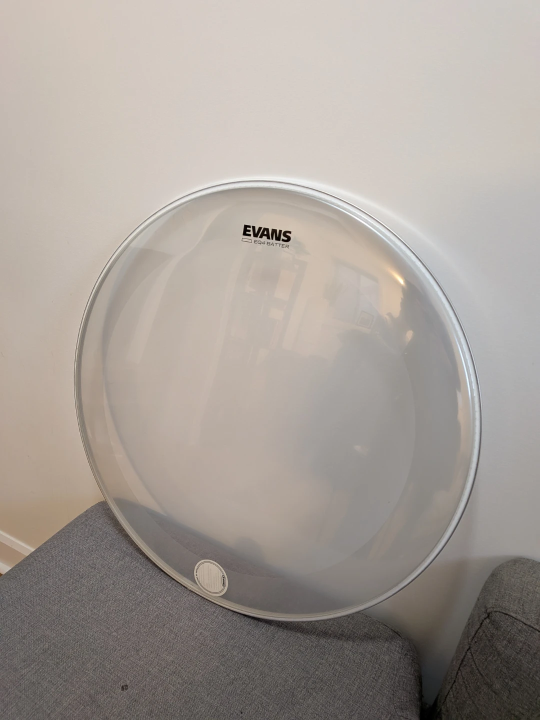 Evans EQ4 Batter Drum clear head