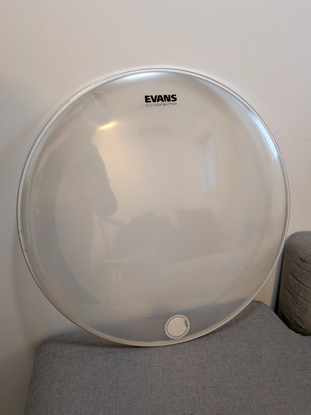 Evans EQ4 Batter Drum clear head - photo 2