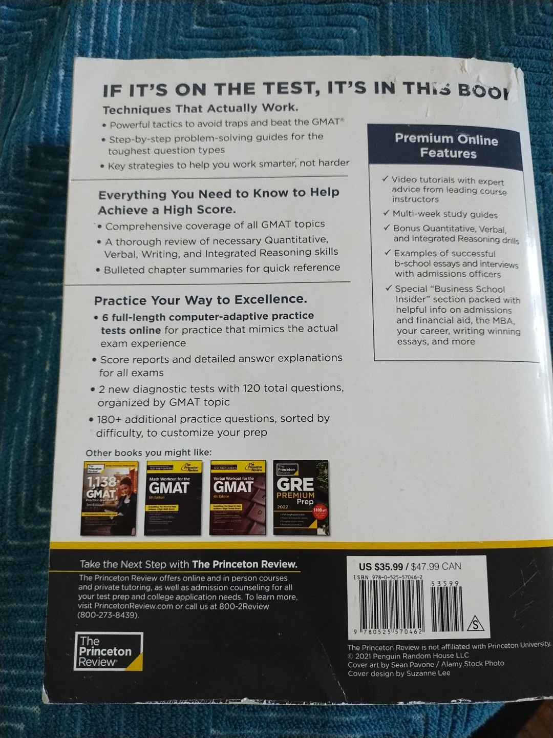The Princeton Review GMAT Premium Prep 2022 Study Guide 🌱 - photo 2