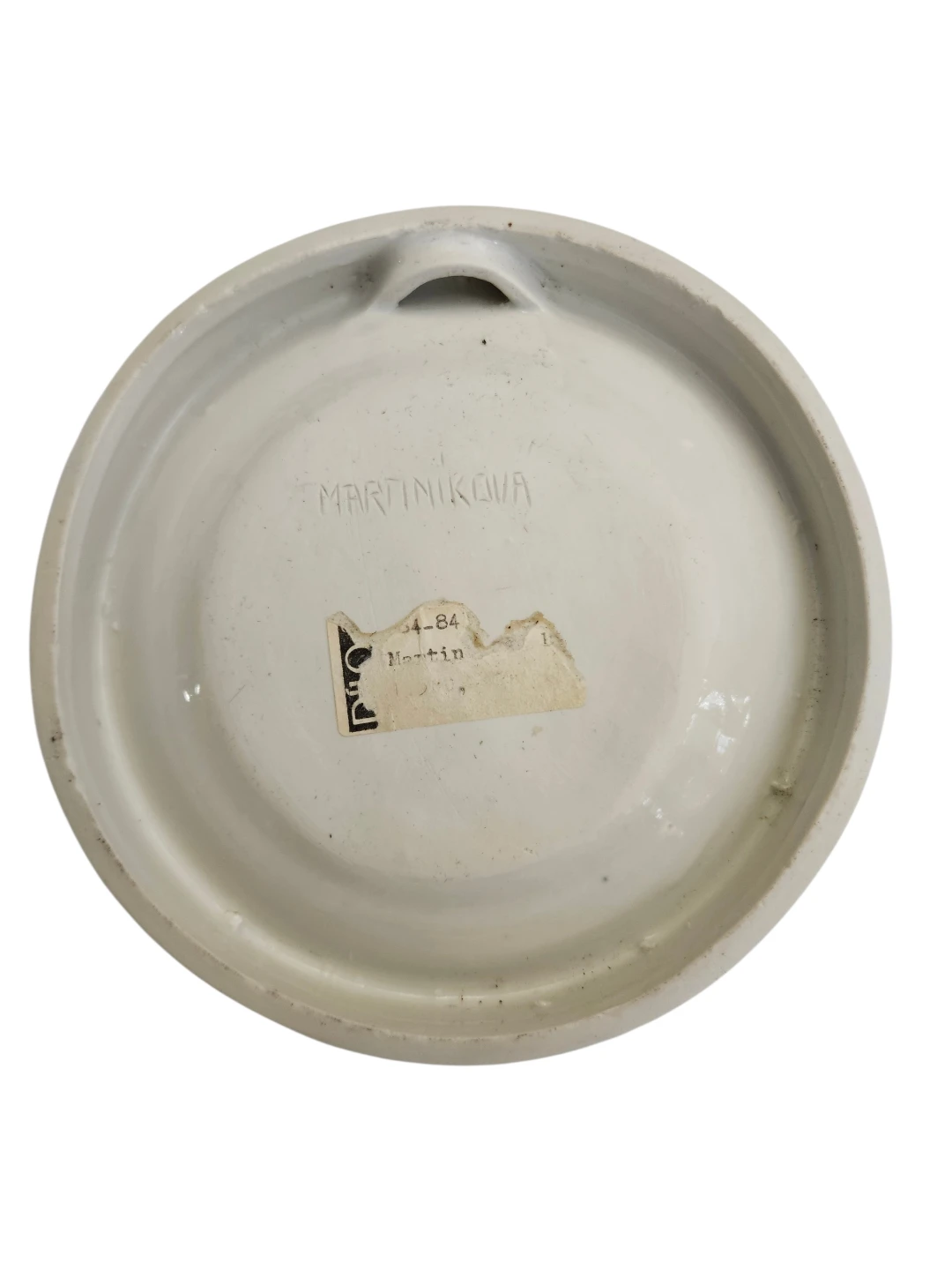 Hand-Painted Ceramic Plates - Woman and Cat Designs - photo 3