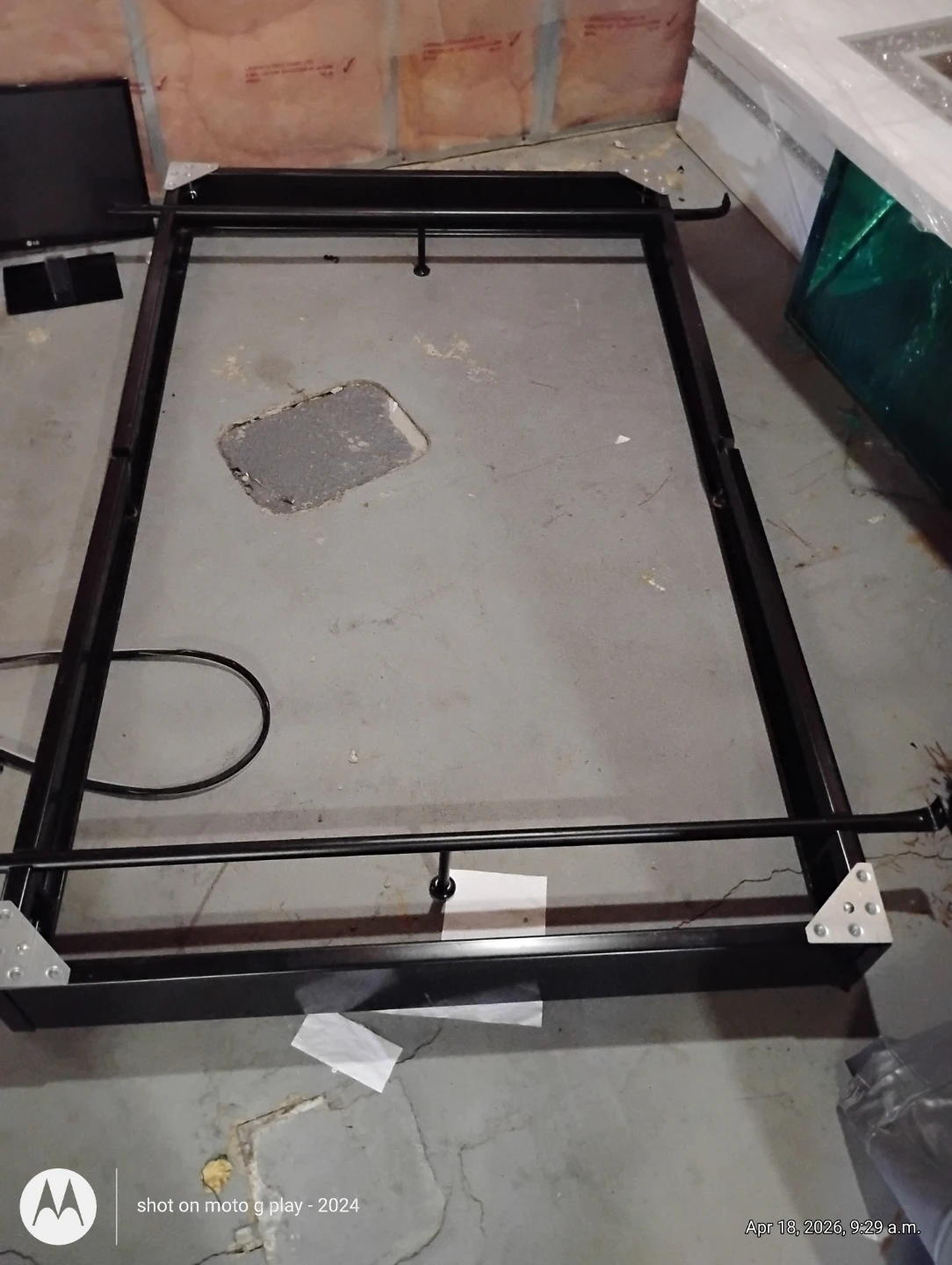 Black Metal Bed Frame