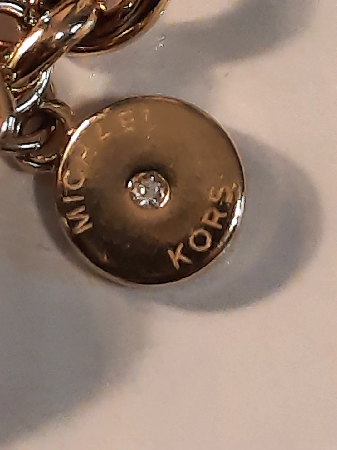 Michael Kors Rose Gold Tone Bracelet & Star Drop Earrings Set - photo 3