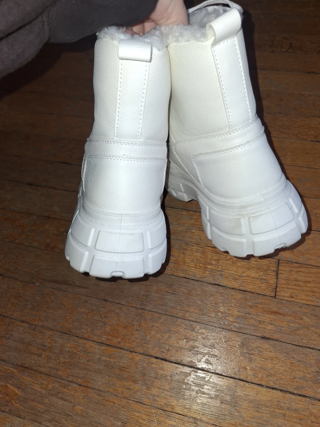 Chunky Platform White Boot - photo 3