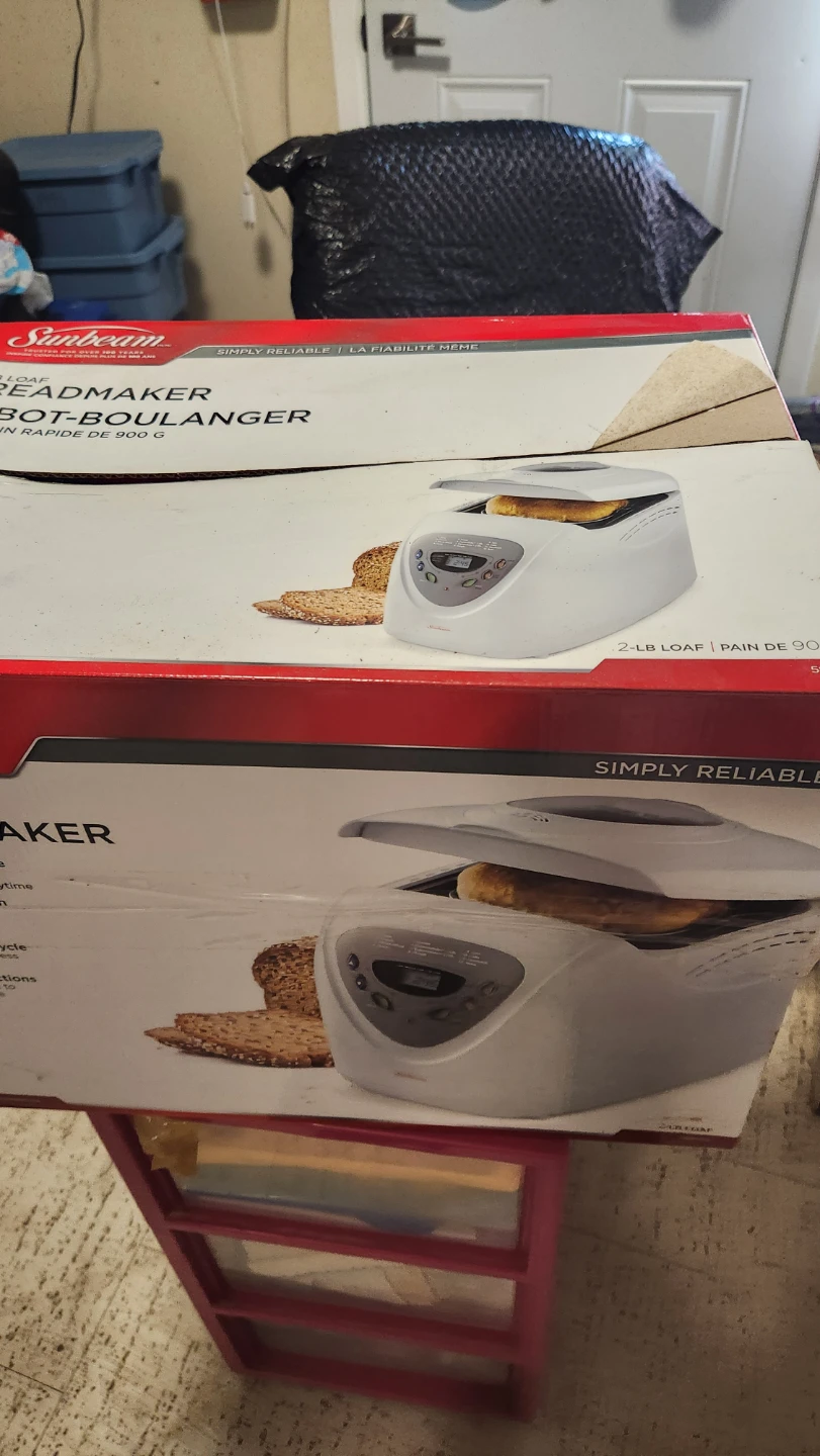 Sunbeam Breadmaker Model 5891-33