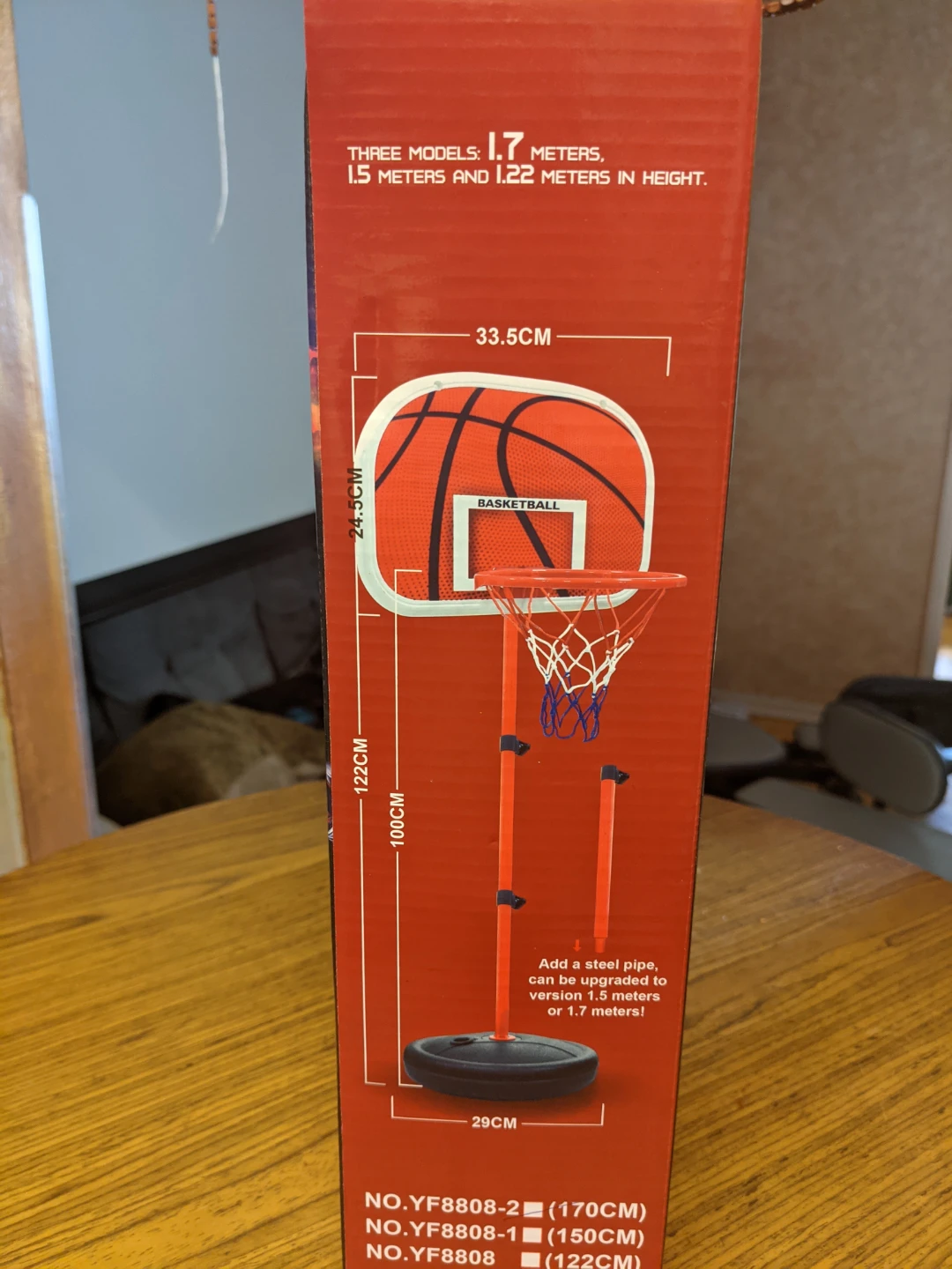 YFTOYS Sport Basketball Hoop and Ball Set - photo 4
