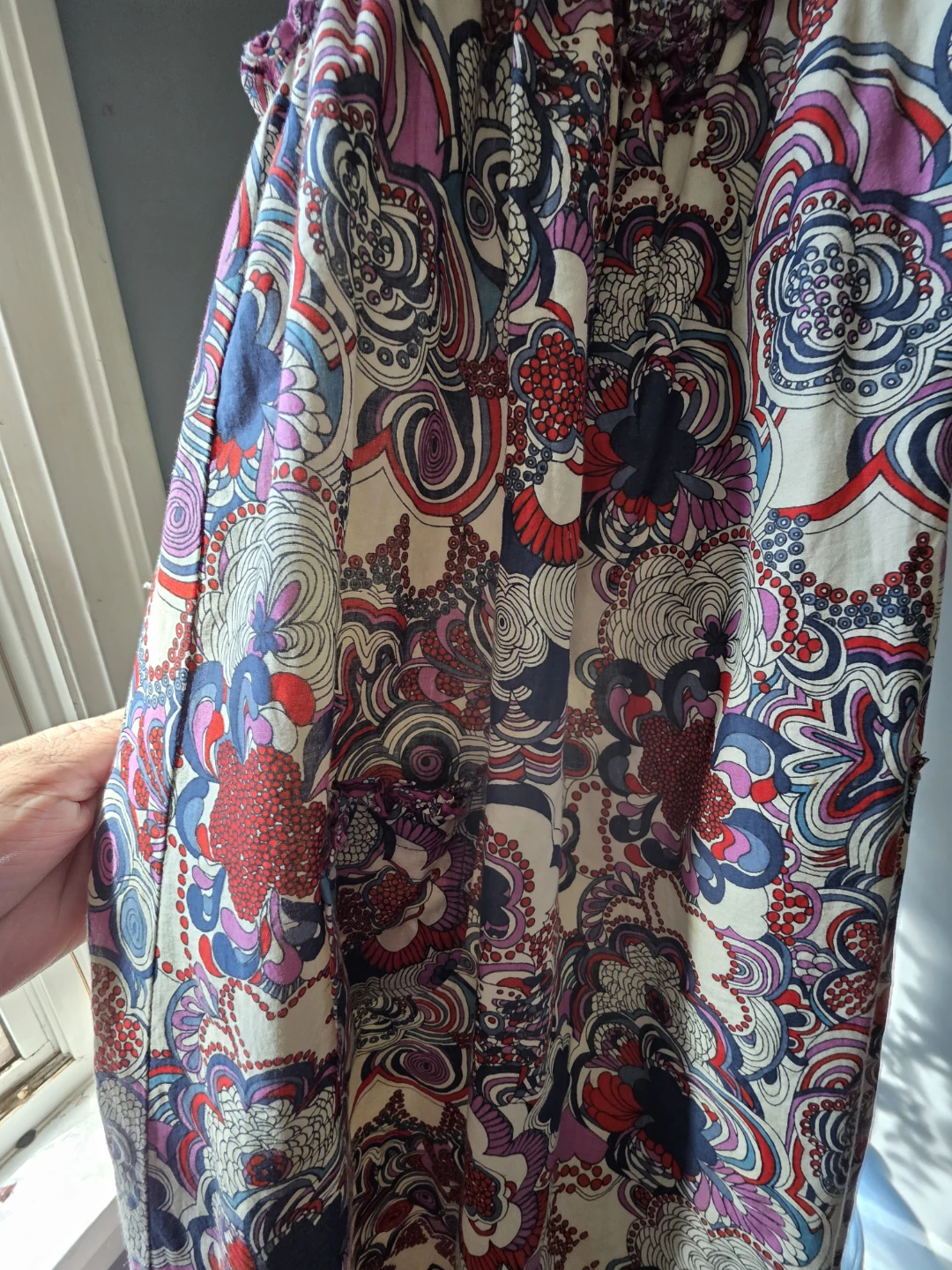 Maxi Dress with Bohemian Floral Print - photo 3