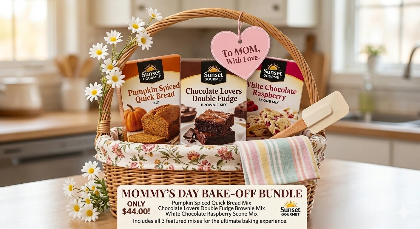 Sunset Gourmet Mommy's Day Bake-Off Bundle