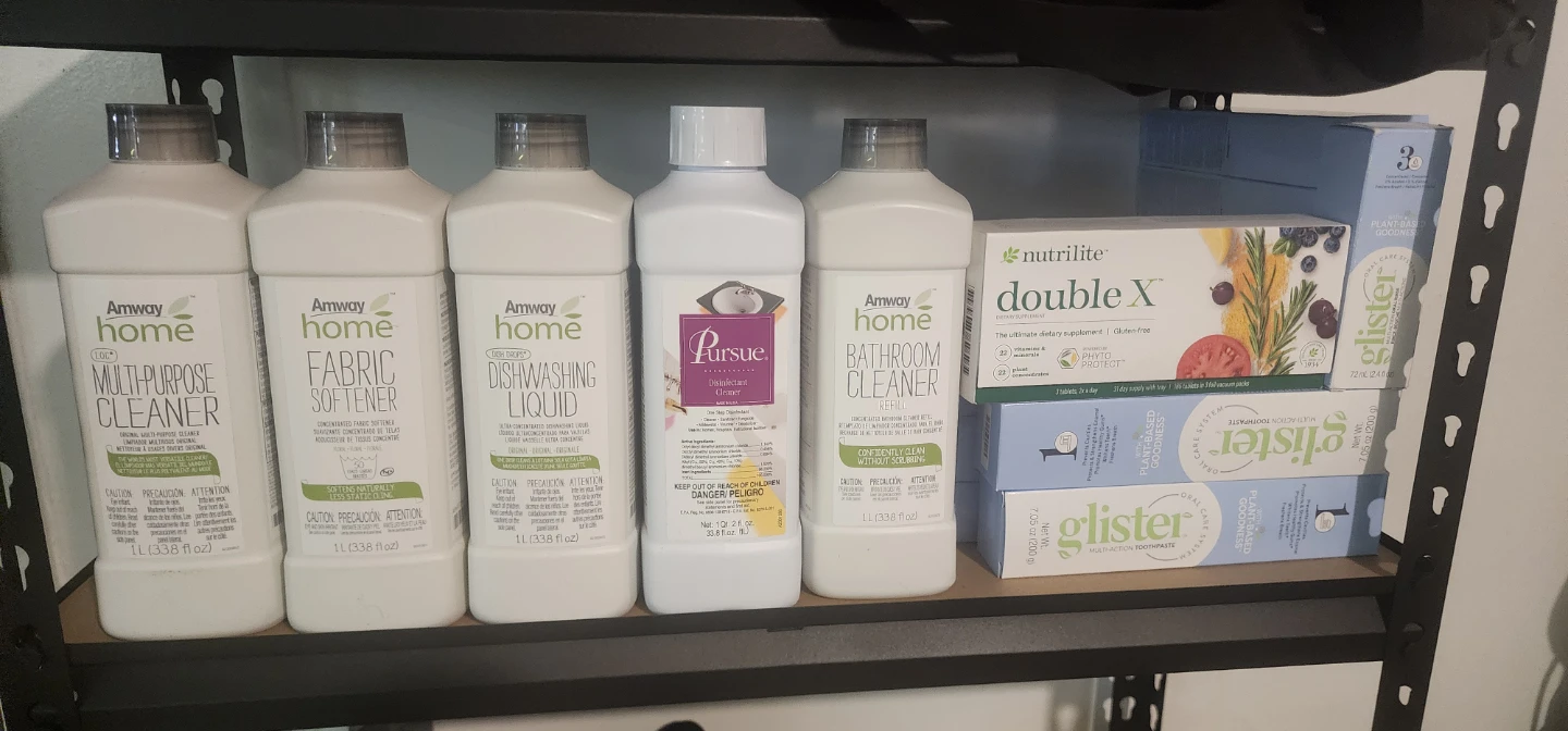Amway Home Multi-Purpose Cleaner, Fabric Softener, Dishwashing