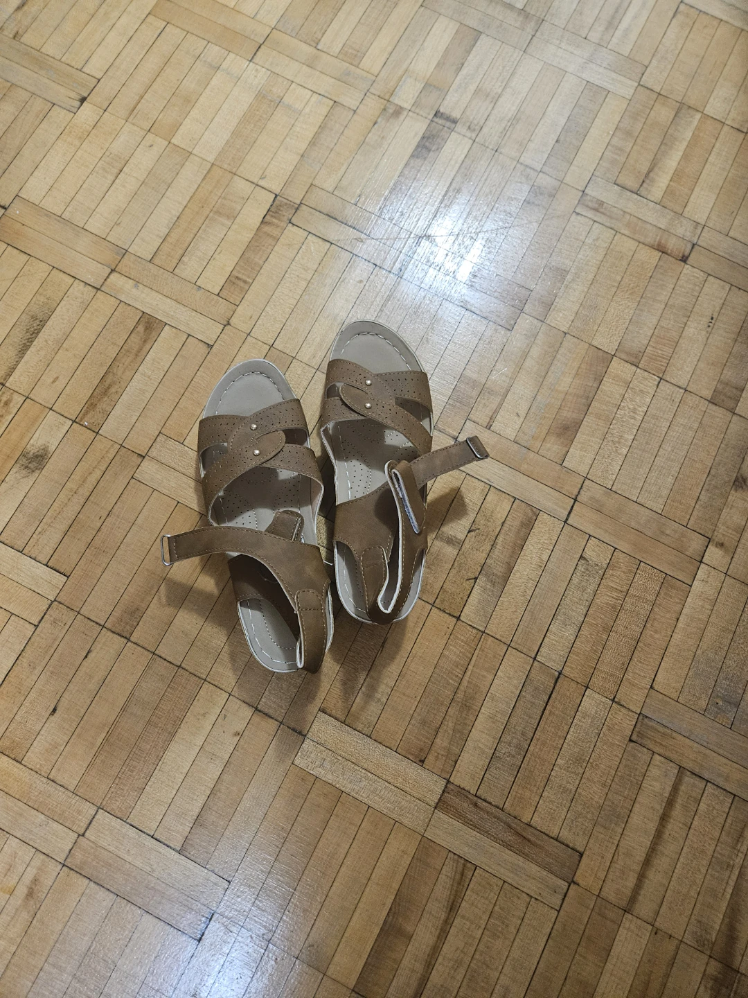Brown Wedge Sandals - photo 3