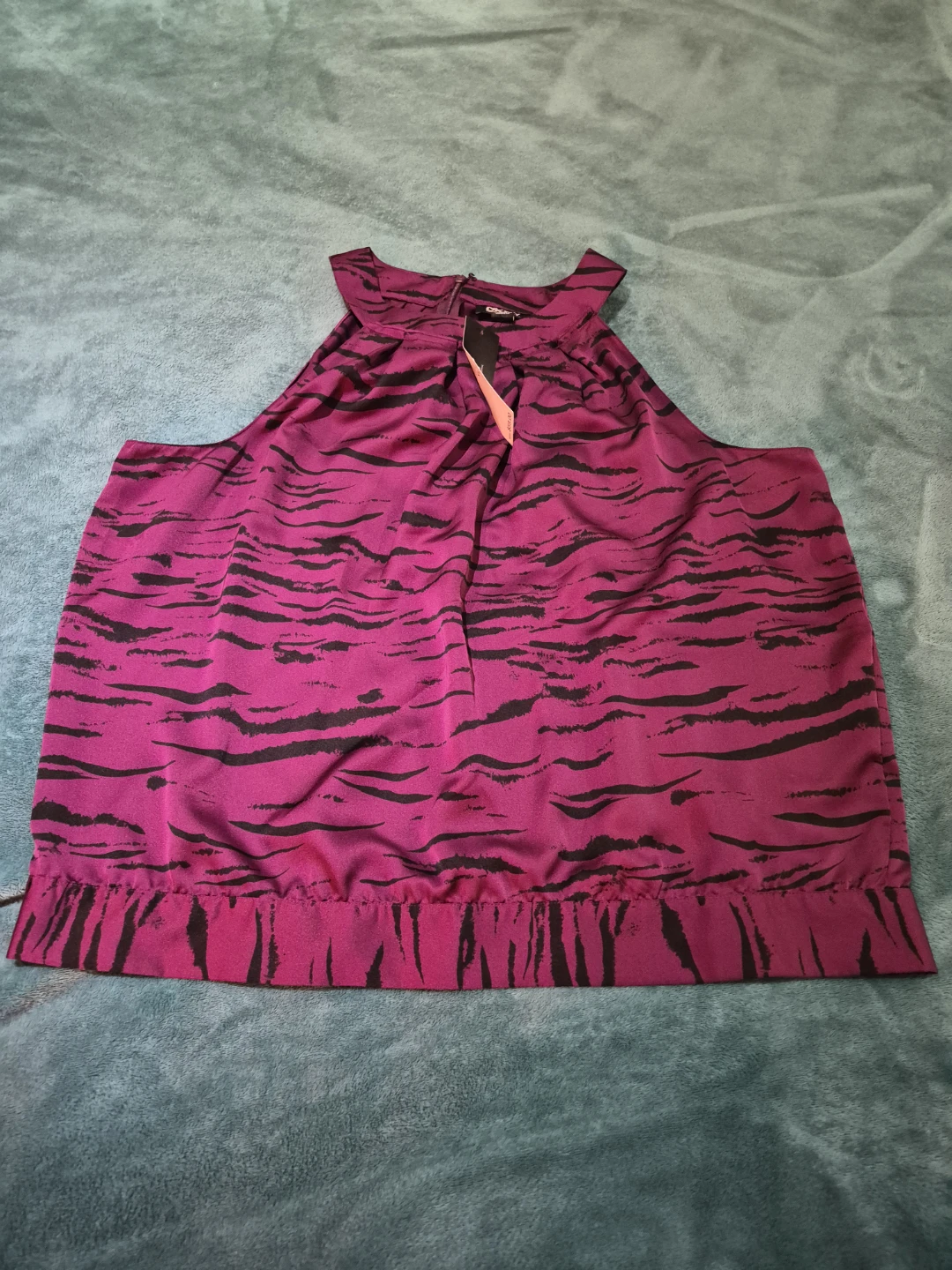 DKNY Women's Zebra Print Top - photo 2