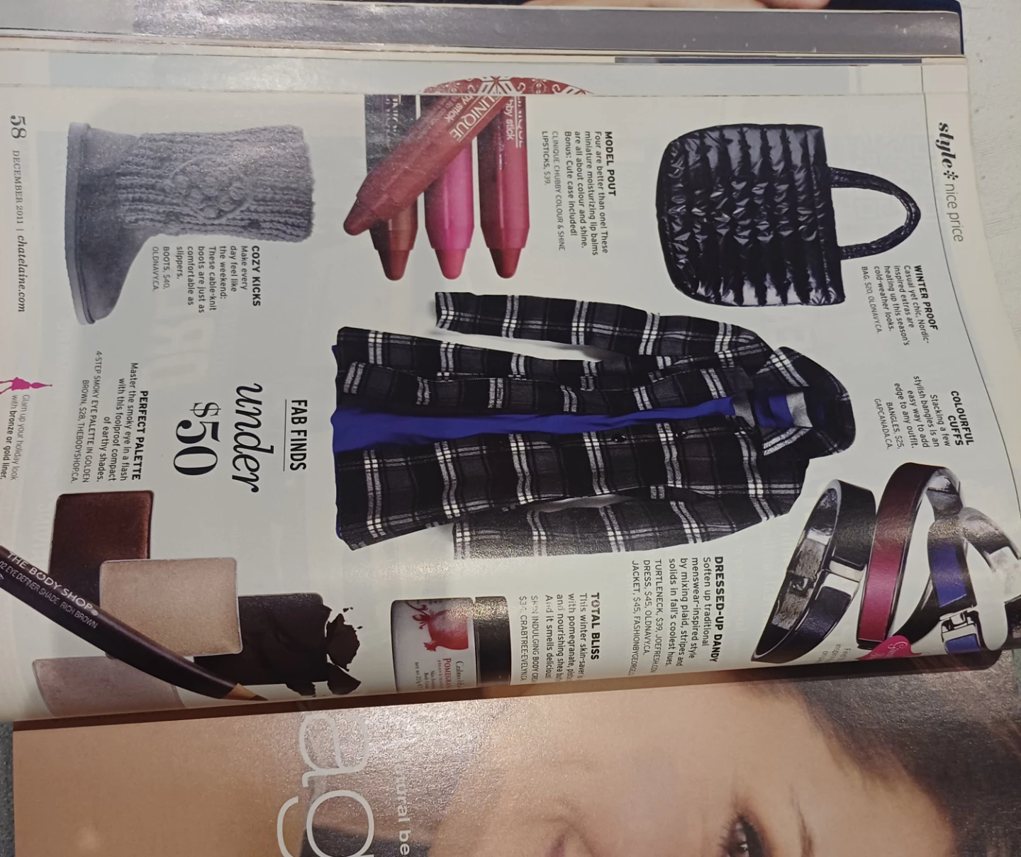 🌱 Chatelaine Magazine - Holiday  Issue - photo 3