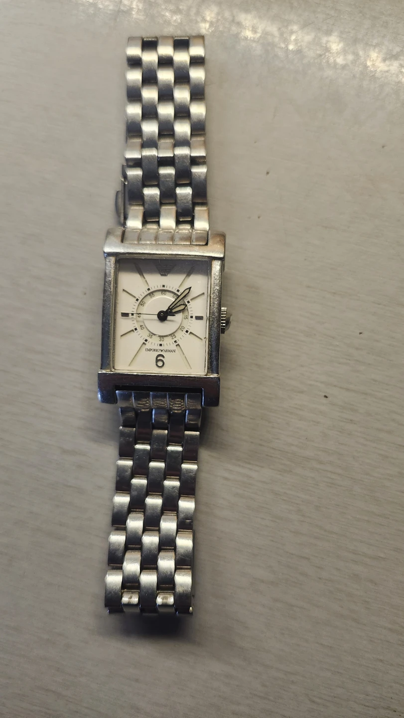 Emporio Armani Rectangular Watch