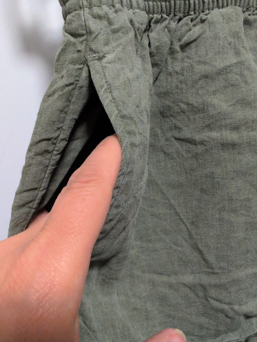 Aerie Green Ruffle Shorts Size S/P - photo 4
