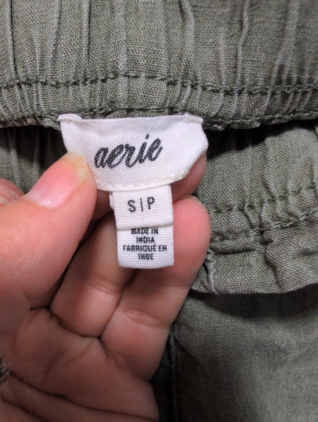 Aerie Green Ruffle Shorts Size S/P - photo 5