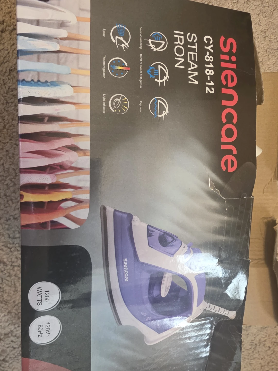 Silencare Steam Iron CY-818-12