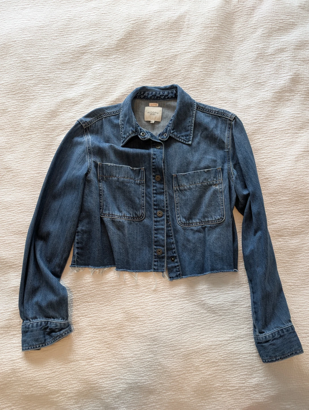 HIDDEN Los Angeles Denim Cropped Jacket