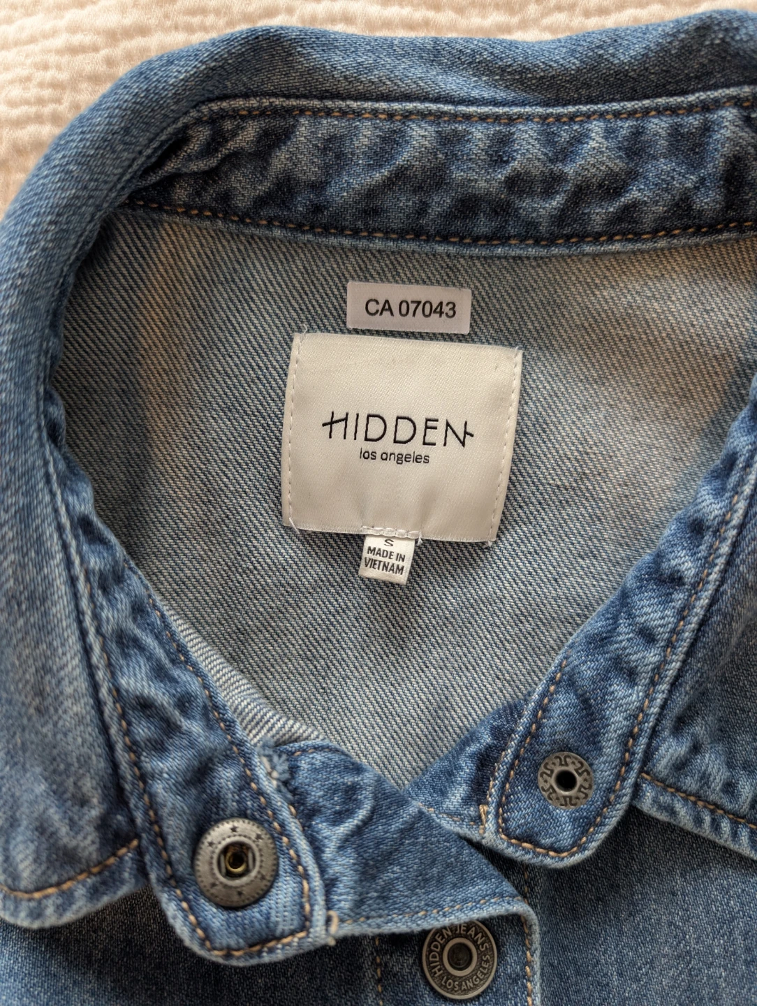 HIDDEN Los Angeles Denim Cropped Jacket - photo 4