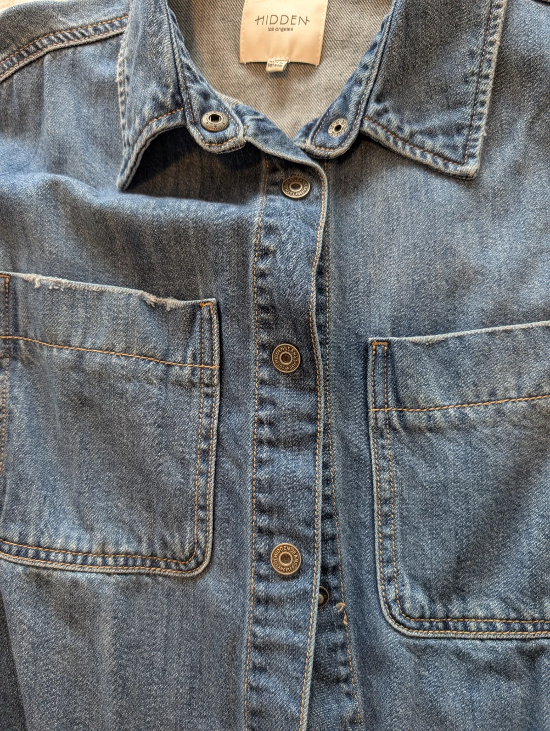 HIDDEN Los Angeles Denim Cropped Jacket - photo 5