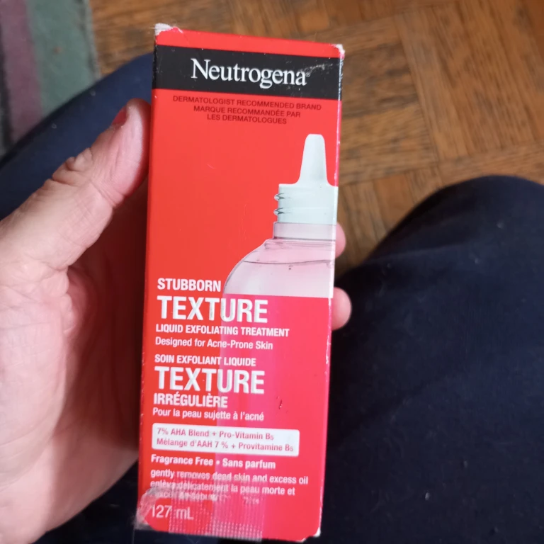 Neutrogena Stubborn Texture Liquid Exfoliating Treatment 🌱