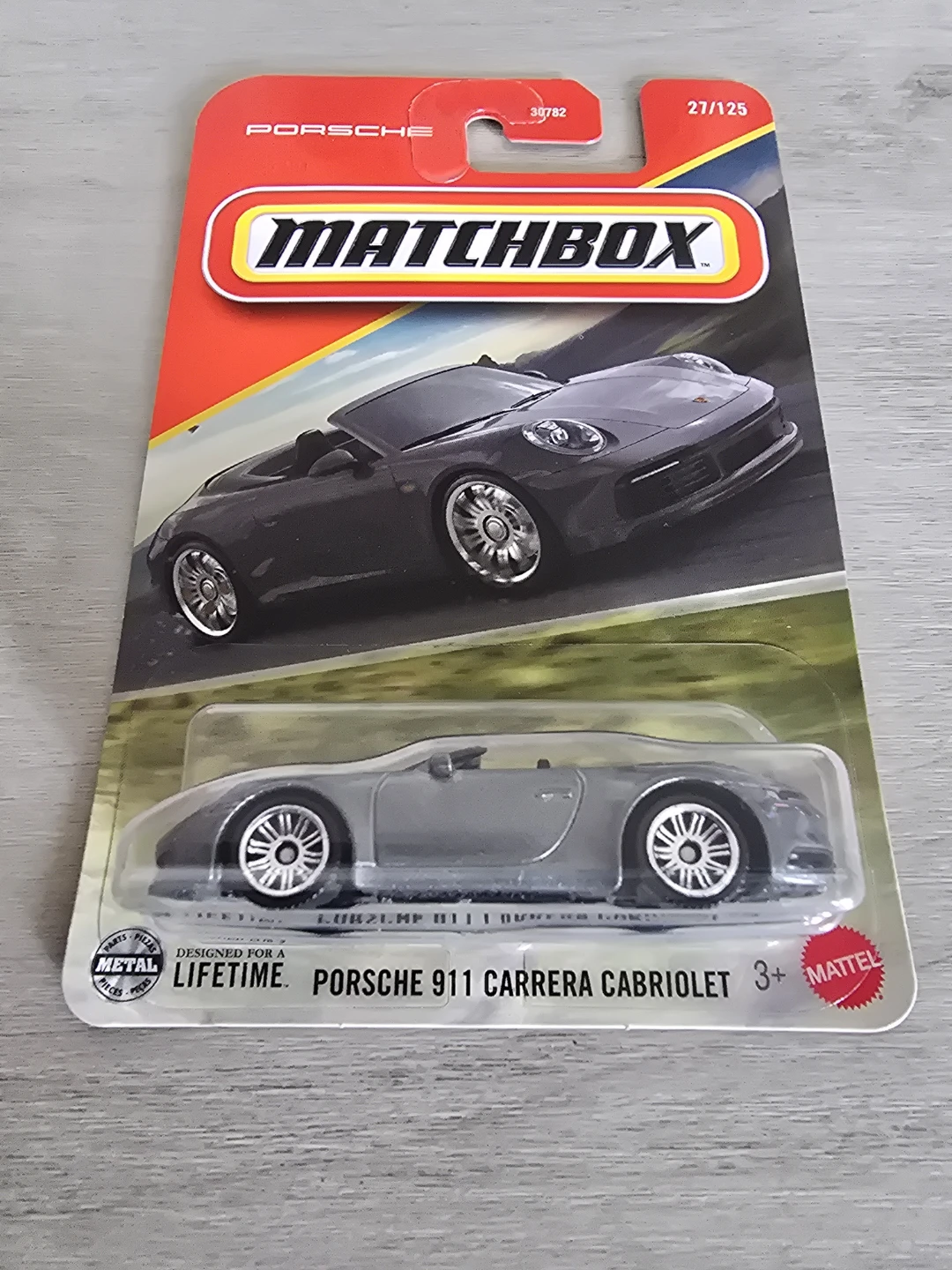 Matchbox Porsche 911 Carrera Cabriolet Die-Cast Car