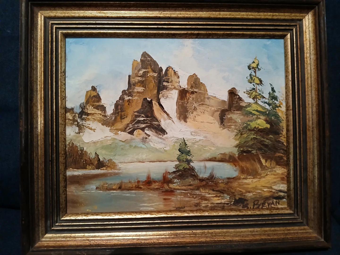 " Alpine Mountain Landscape "