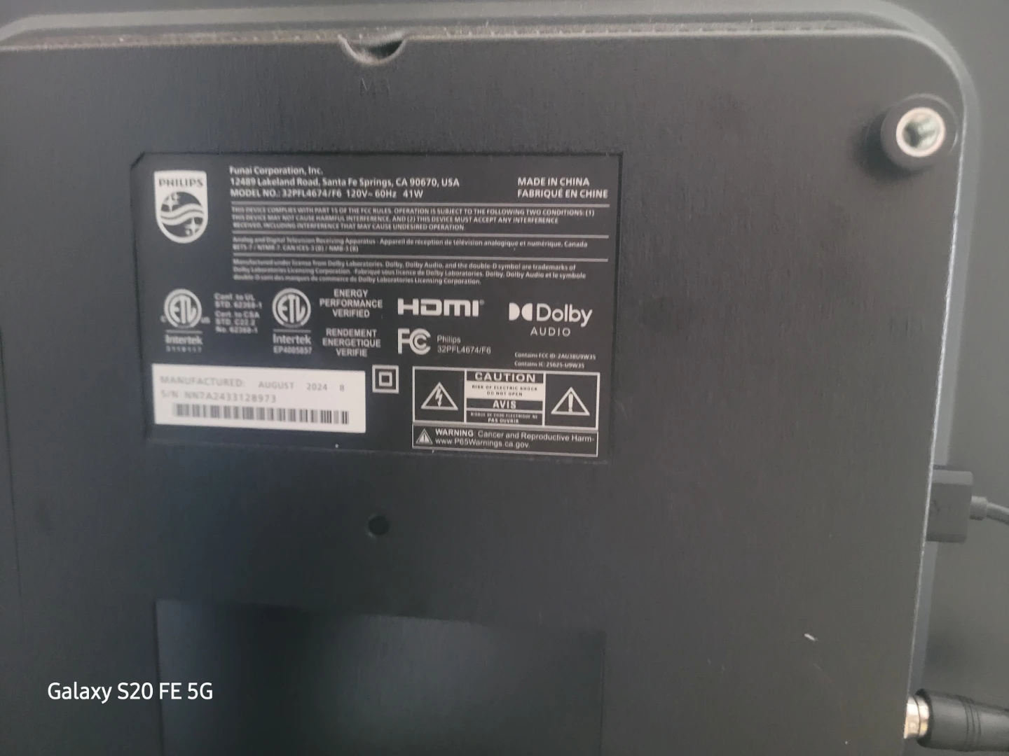 Philips 32" Roku TV🌱 - photo 2