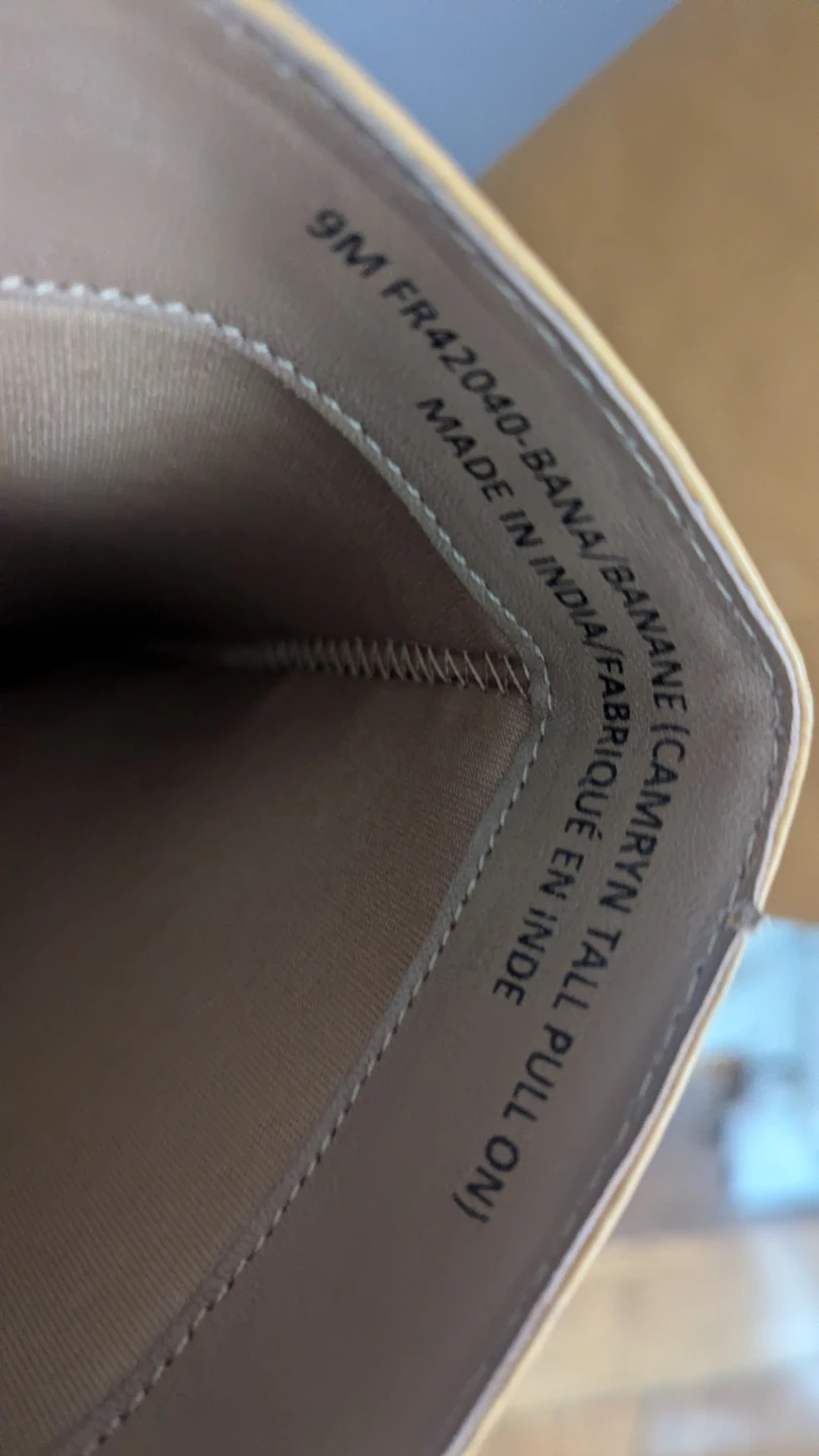 Frye Camryn Tall Pull On Boots Size 9M Tan Leather - photo 4