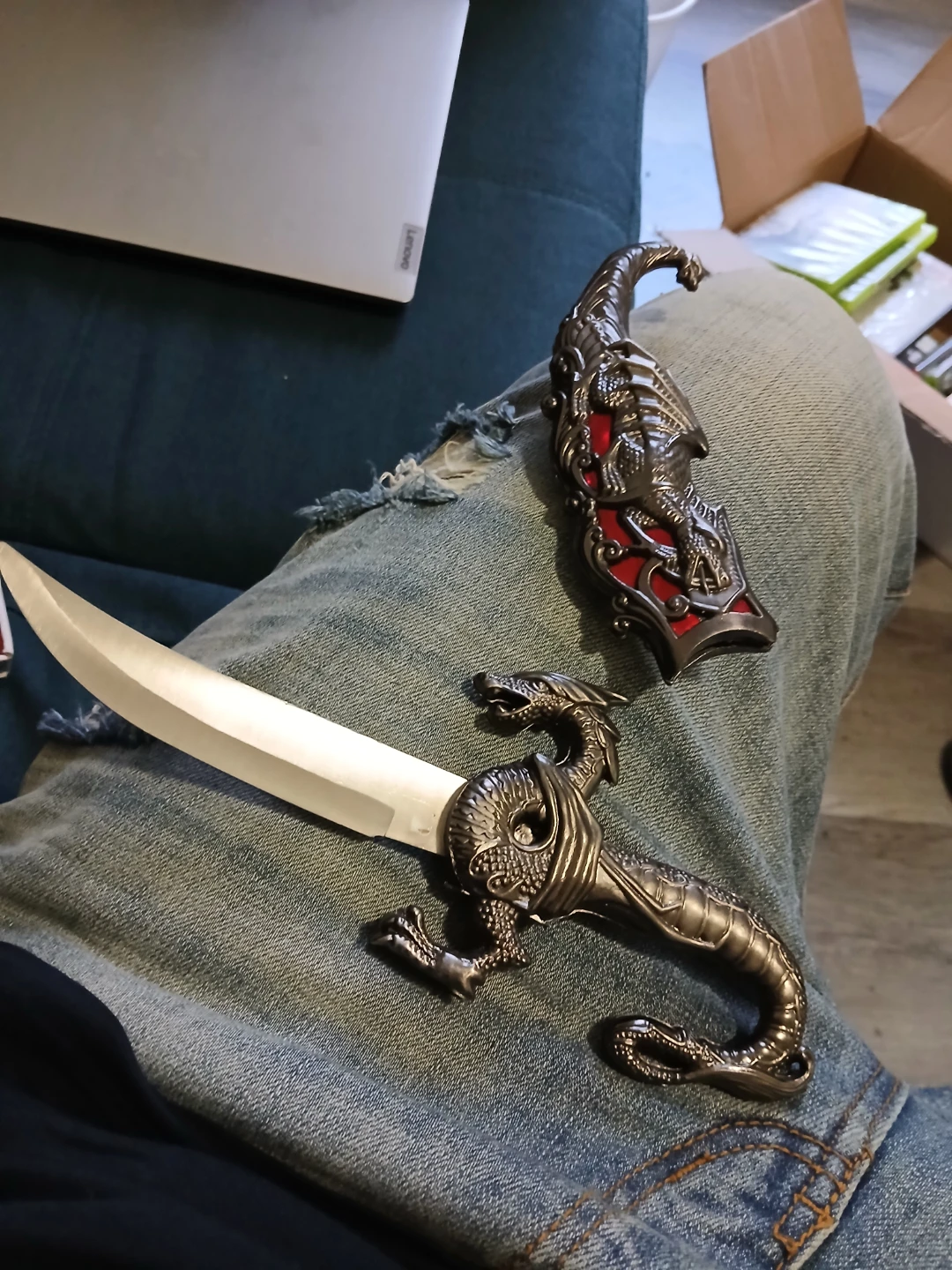 Decorative Dragon Dagger/Knife