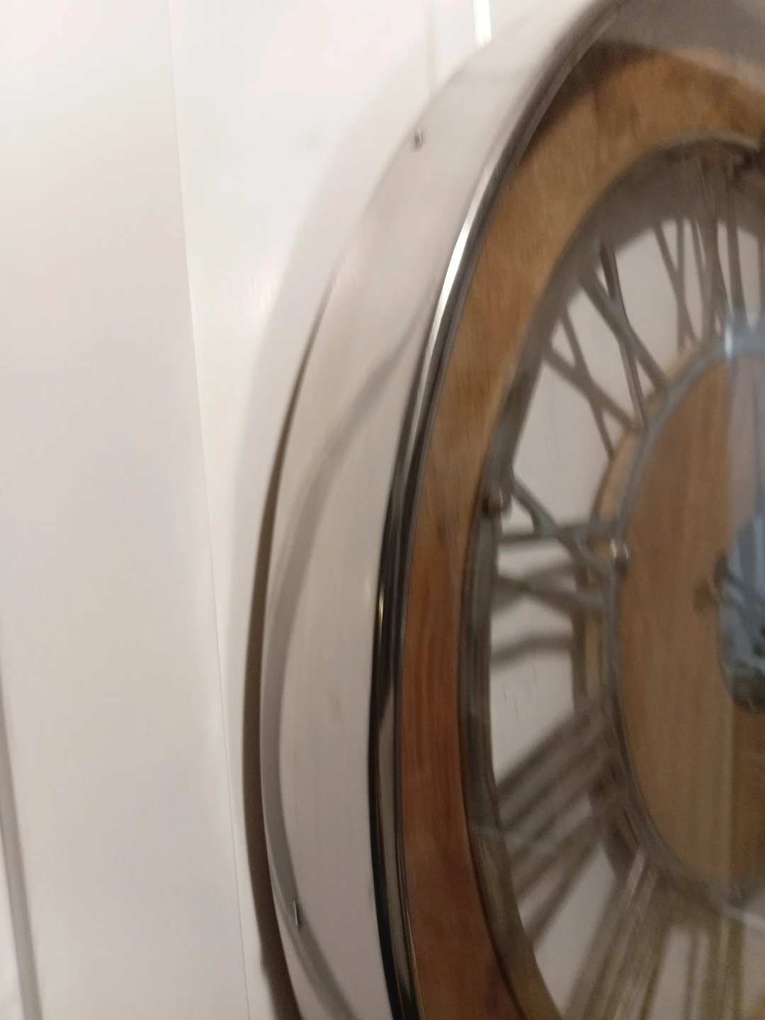 Large Roman Numeral Wall Clock - photo 2