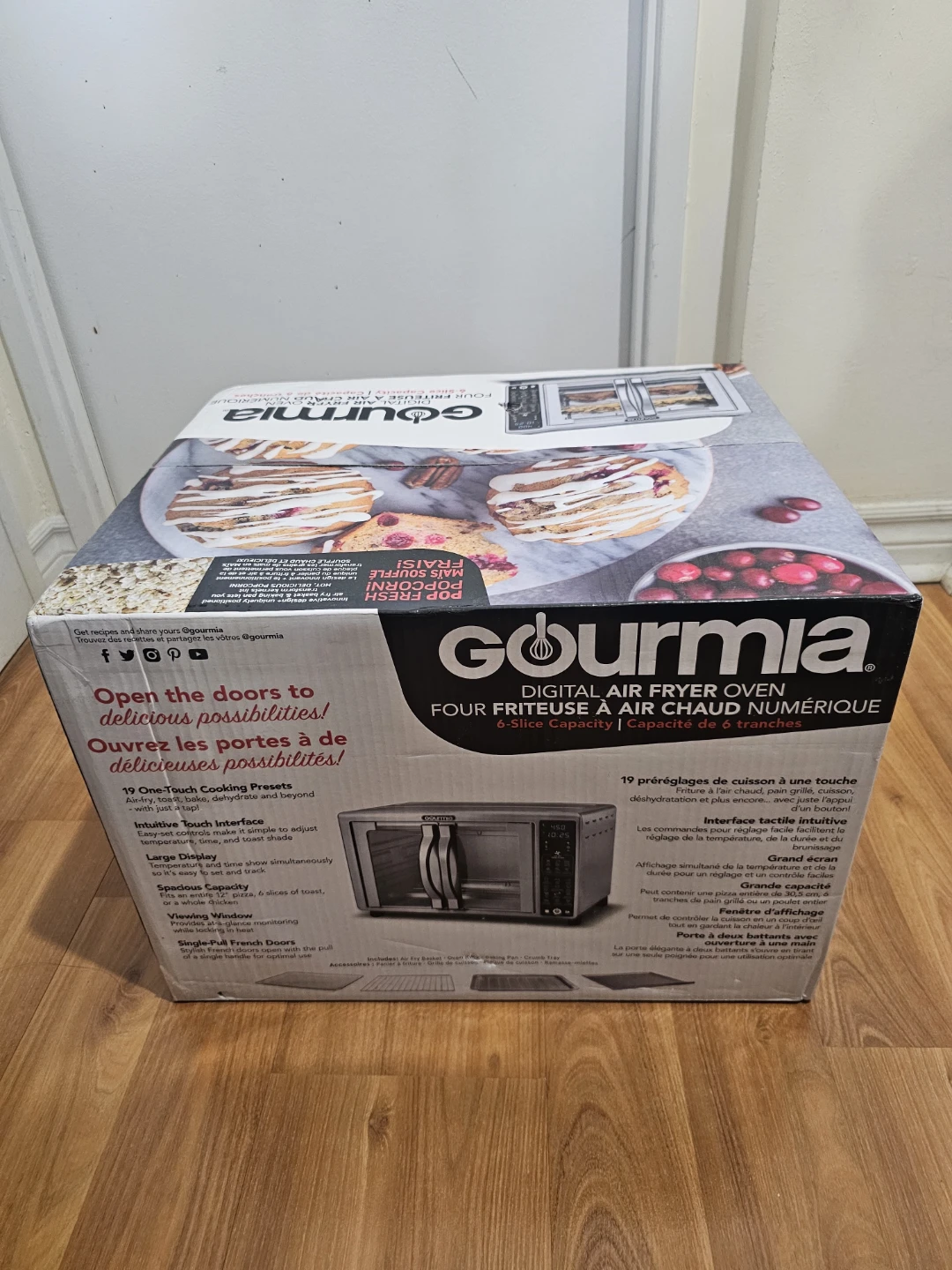 GOURMIA Digital Air Fryer Toaster Oven - photo 3