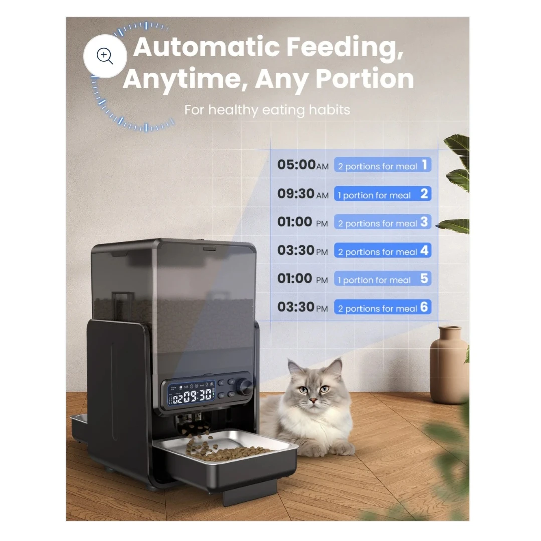 CityFlee Automatic Pet Feeder with 5G WiFi - photo 5