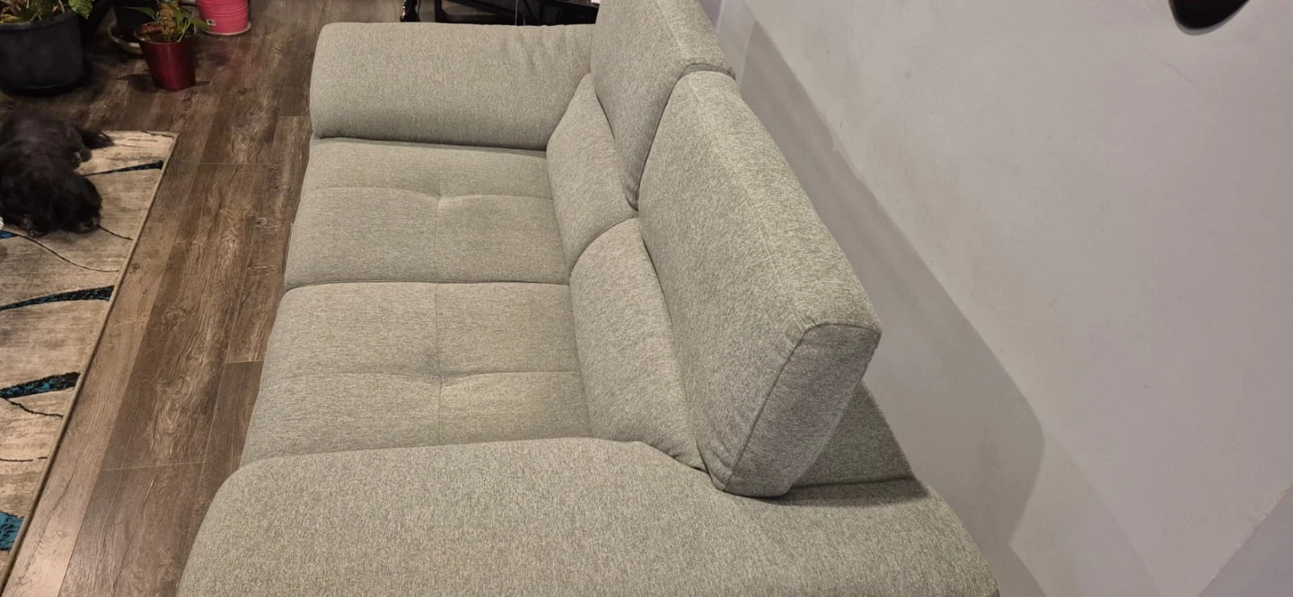 Grey Two-Seater Sofa - photo 3