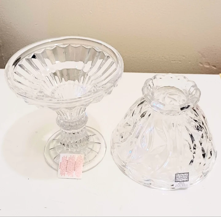 New German Crystal Portico Fairy Lamp - photo 2