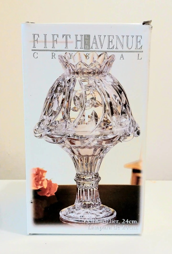 New German Crystal Portico Fairy Lamp - photo 5