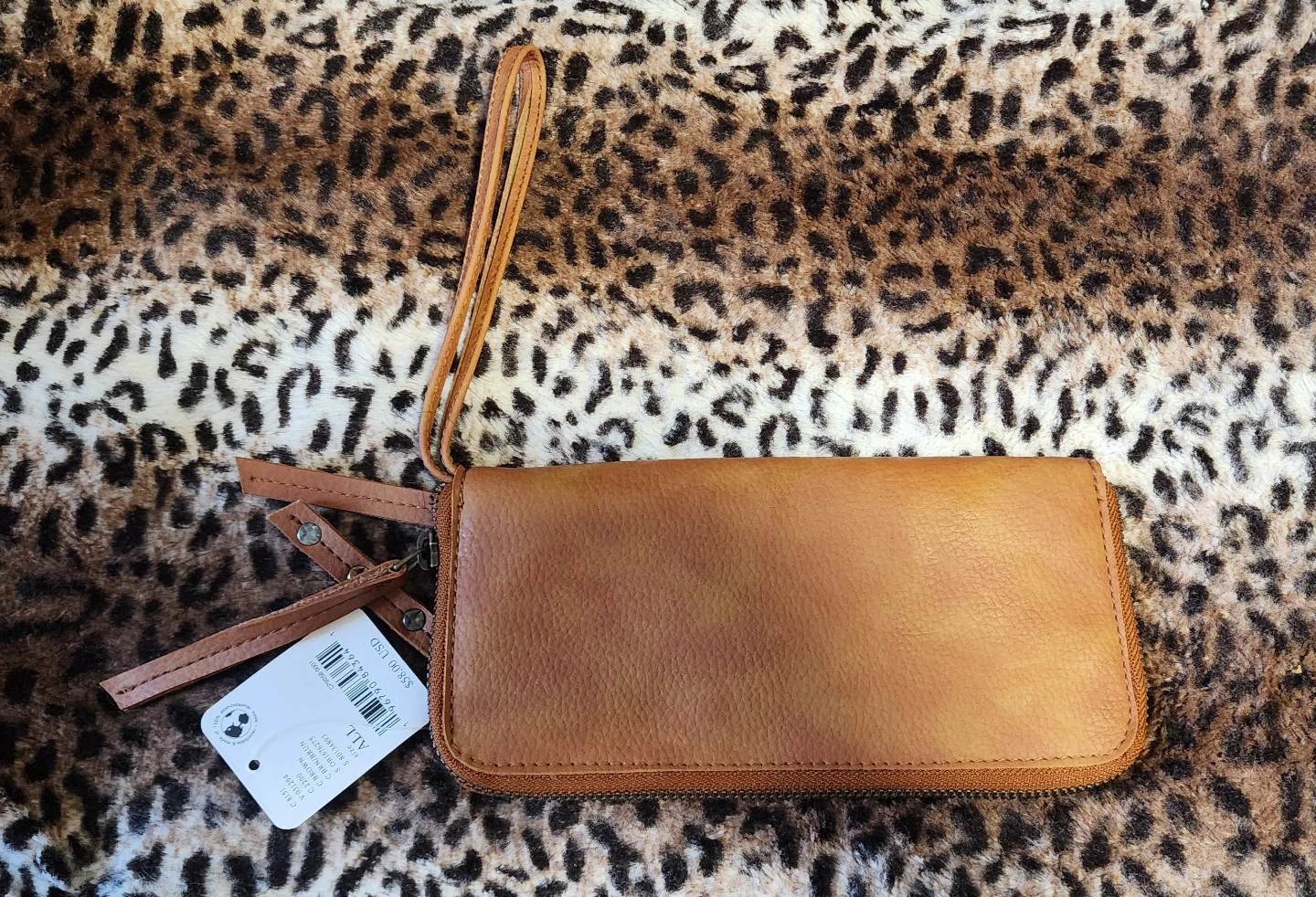 Free People Vegan Leather Wristlet Wallet - photo 2
