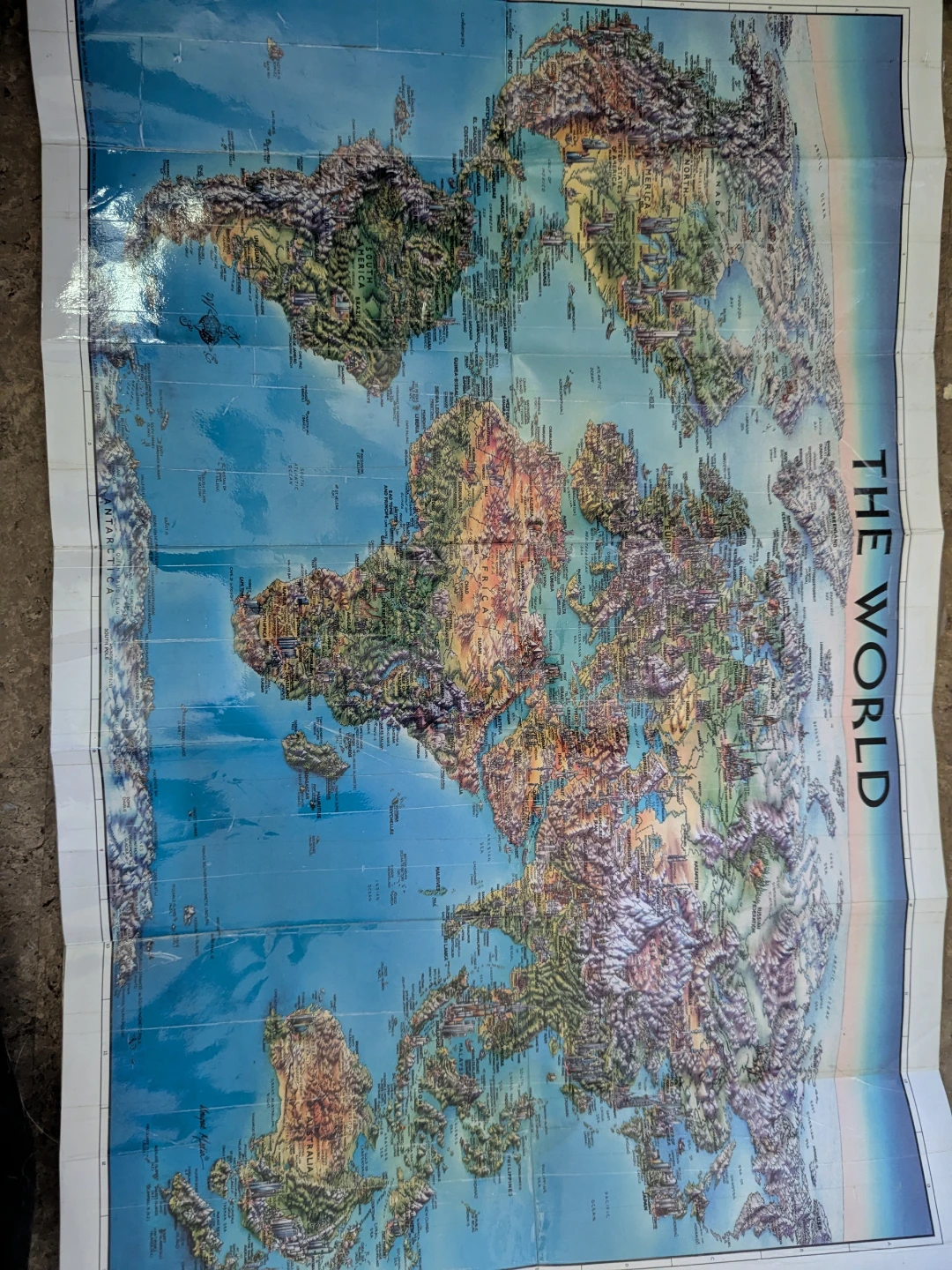 The World Unique Maps Map Poster - photo 3