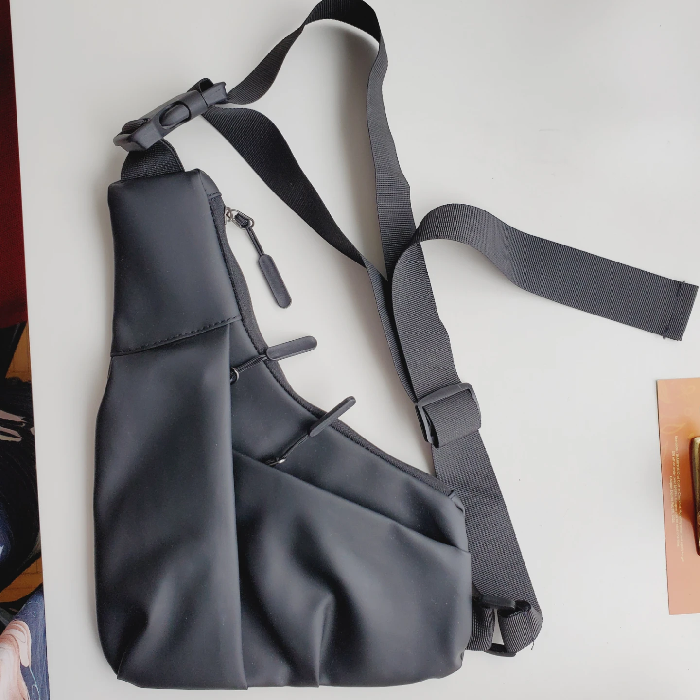 Black Pouch Sling Bag - photo 3